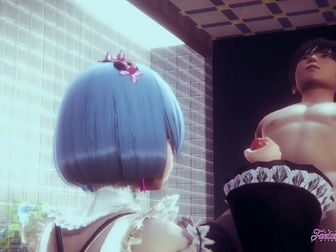 Revel in the Luscious Touch of Rem from Re:Zero in Ultimate Handjob POV Porn
