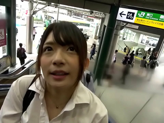 Japanese Teen with Big Natural Boobs Gets Oiled Up and Fucked for a Creamy Finish