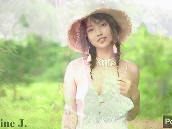 Unforgettable Jasmine J - Watch Her Create Art in Her Asian Teen