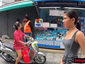 Meet the Luscious Japanese Petite Amateur Teen with Her Boyfriend Out for Lunch! You Won't Believe Her Alluring Moves!