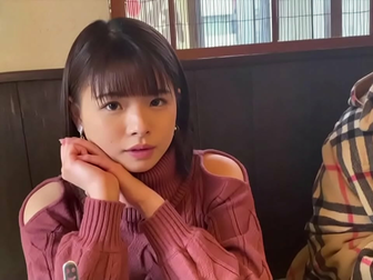 Rev up Your Desire with This Luscious Japanese Brunette's Hairy Pecker Ride!