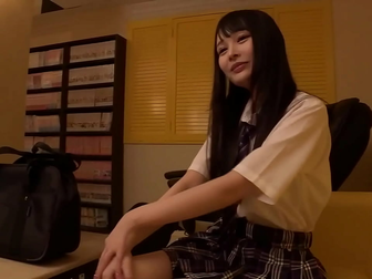 JAV Beauties in Action: Luscious Schoolgirl Gives a Hand Job and Creampie Finish!