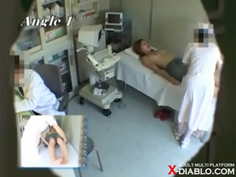 Exposed: JAV Hottie Riko's Intimate Clinic Visit! 23yo Freelancer Treated for Appendicitis!