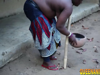 Sultry Enchantress Caught Having Public Sex with Grandma's Lover