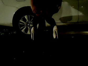 Watch Japanese Beauty Pee in Car While Masturbating in Fashionable Dress!