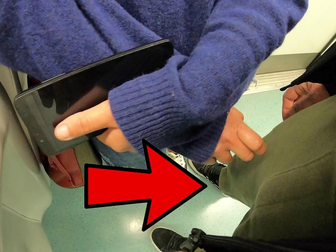 Caught on Camera: a Sexy stranger Teases my Cock in the Subway - Jap AV