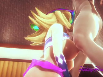Unleash Your Desires with Yu Gi Oh Hentai's Dark Magician Girl: Blowjobs and Fucking like in Japanese Manga Anime Cartoon 3D Porn!
