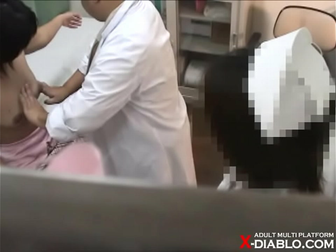 Miho's Erotic Housewife Fantasy: Breast Rubbing and OB/GYN Exam