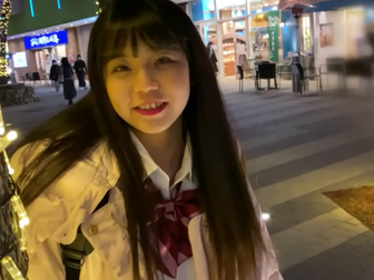 JAV Babe Exposes Her Slim Legs After School, Gets Fucked at Hotel, Raw Cock Riding and Black Hair Shake - Part 1