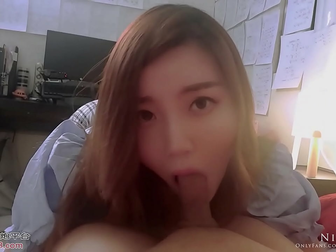 Intimate Lessons with a Japanese Teacher Concluding with a Sensual Creampie - NicoLove